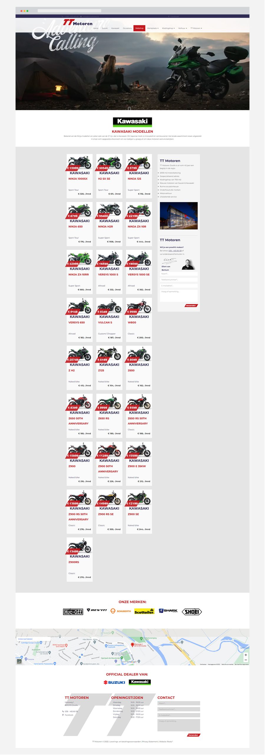 TT Motoren Website