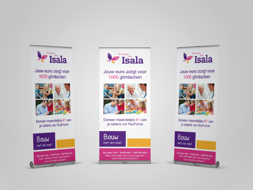 Vrienden van Isala Roll-up