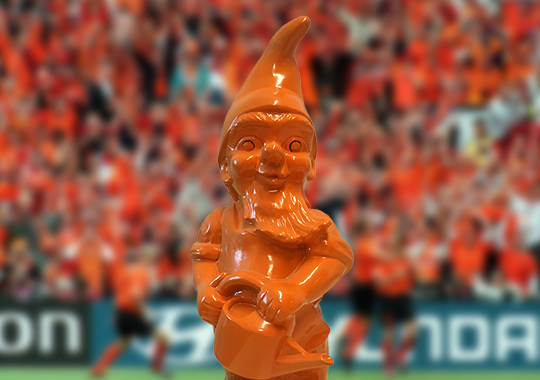 Oranje kabouter